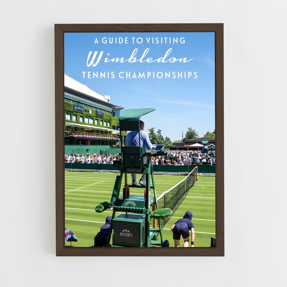 Poster Match de Wimbledon – affiche Tennis (vue 5)